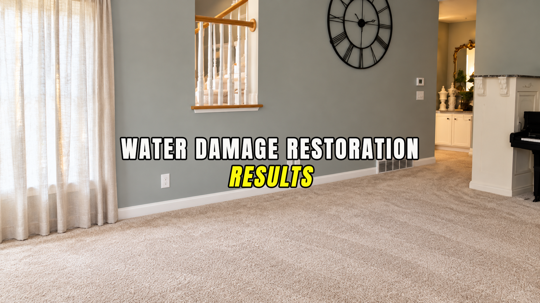 Water Damage Restoration - After Repairs